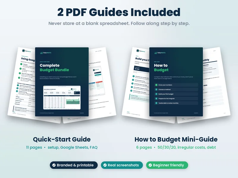 Quick-Start Guide and How to Budget Mini-Guide PDFs